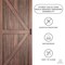 Anzzi Heavy Duty Sturdy Wood 36 in.x84 in. Single Sliding Barn Door, Hardware Included ID-AZBD03 - alternate 5